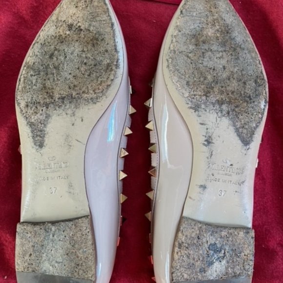 Authentic Valentino rockstuds flats Size 37 - Picture 3 of 6